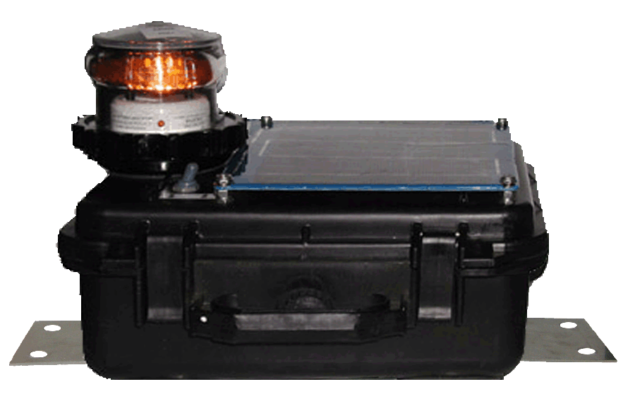 Solar Marine Barge Navigation Lights by McDermott