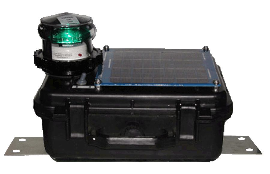 Solar Marine Barge Navigation Lights by McDermott