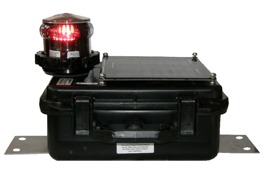 Solar Marine Barge Navigation Lights by McDermott